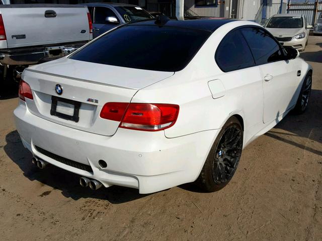 WBSWD93579PY43247 - 2009 BMW M3 WHITE photo 4