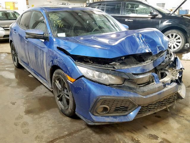 SHHFK7H48JU302318 - 2018 HONDA CIVIC SPOR BLUE photo 1