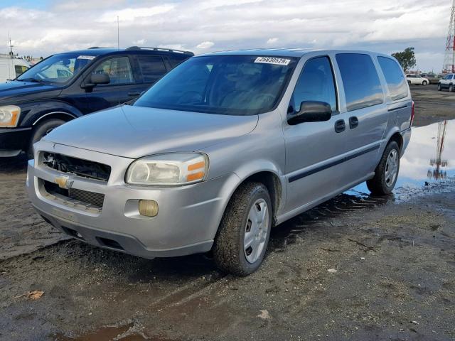 1GNDV23L66D106157 - 2006 CHEVROLET UPLANDER L Gümüş foto 2