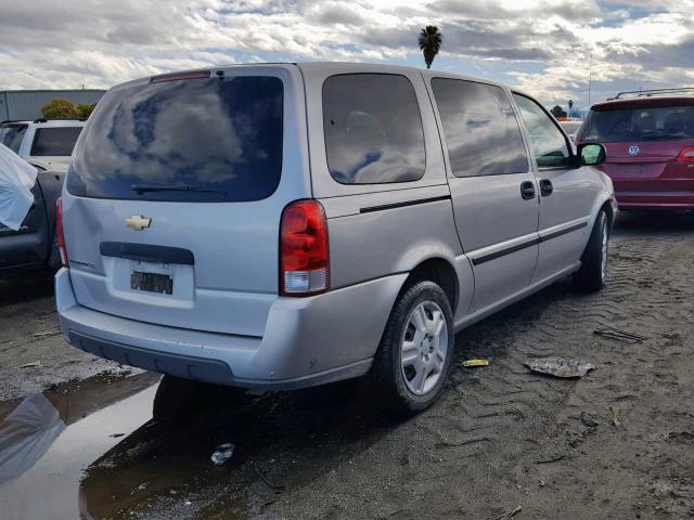 1GNDV23L66D106157 - 2006 CHEVROLET UPLANDER L Gümüş foto 4
