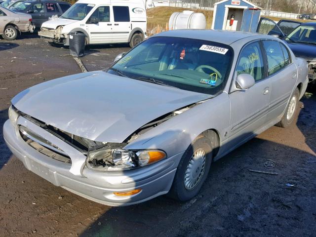 1G4HR54K41U109861 - 2001 BUICK LESABRE LI SILVER photo 2