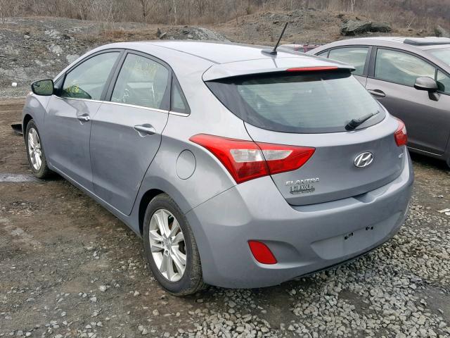 KMHD35LH6EU215031 - 2014 HYUNDAI ELANTRA GT GRAY photo 3