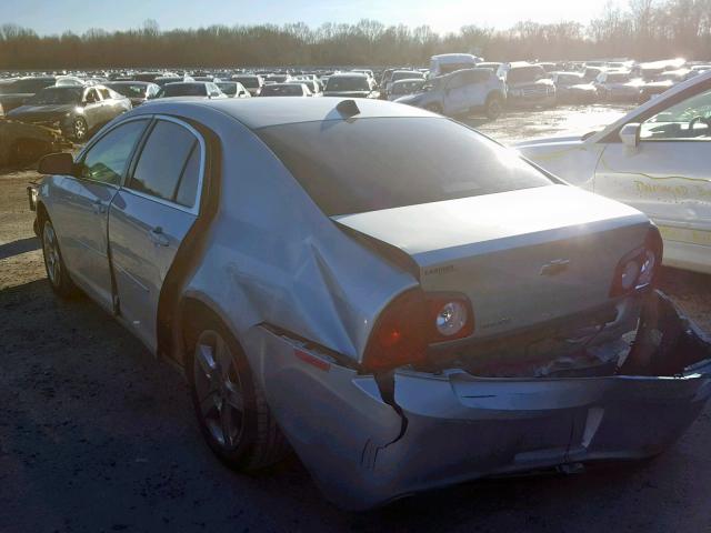 1G1ZB5E08CF265377 - 2012 CHEVROLET MALIBU LS 银色 照片 3