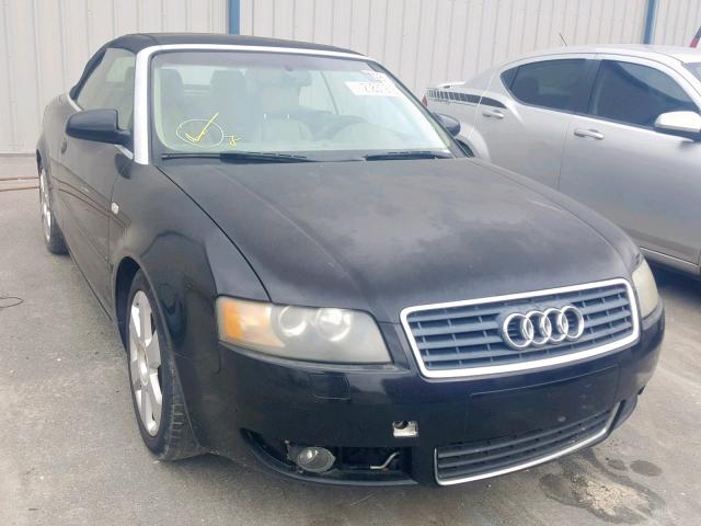 WAUAC48H96K007908 - 2006 AUDI A4 1.8 CAB BLACK photo 1