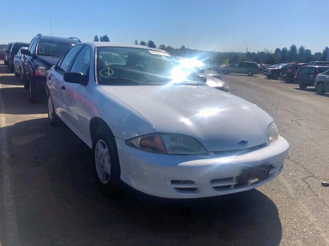 1G1JC524317168385 - 2001 CHEVROLET CAVALIER B WHITE photo 1