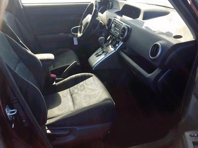 JTLZE4FE4B1125202 - 2011 TOYOTA SCION XB Бордовый фото 5