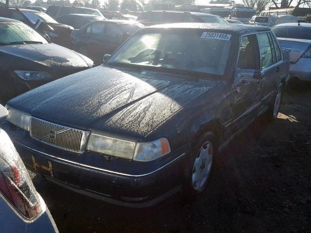 YV1KS9600V1106006 - 1997 VOLVO 960 BLUE photo 2