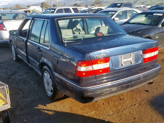 YV1KS9600V1106006 - 1997 VOLVO 960 BLUE photo 3