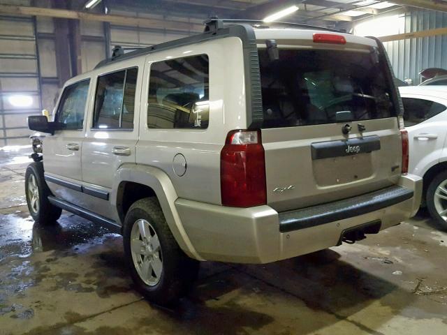 1J8HG48P47C528665 - 2007 JEEP COMMANDER TAN photo 3