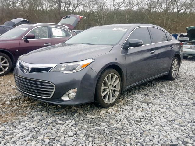 4T1BK1EBXEU100962 - 2014 TOYOTA AVALON BAS GRAY photo 2