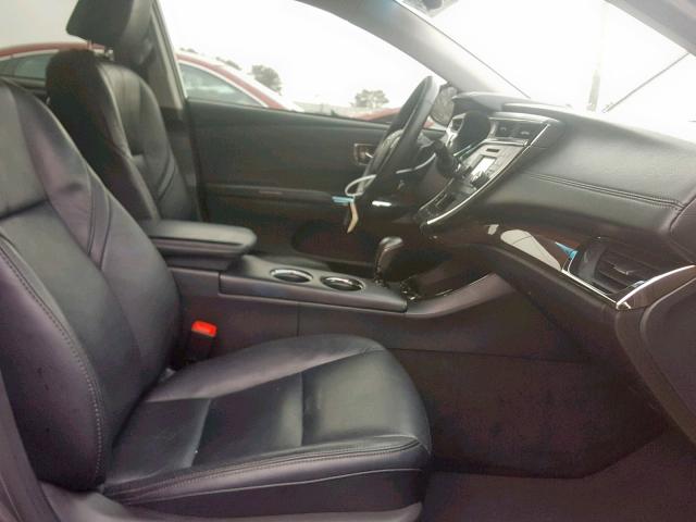 4T1BK1EBXEU100962 - 2014 TOYOTA AVALON BAS GRAY photo 5