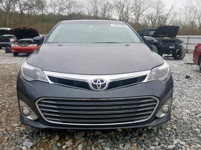 4T1BK1EBXEU100962 - 2014 TOYOTA AVALON BAS GRAY photo 9