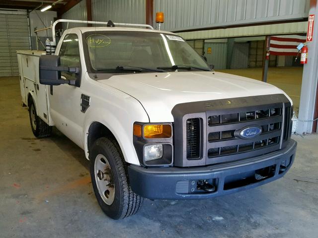 1FDWF30518EC54381 - 2008 FORD F350 SRW S WHITE photo 1