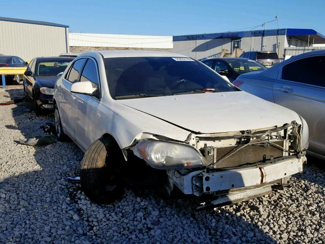 1G1ZH57B484198213 - 2008 CHEVROLET MALIBU 1LT WHITE photo 1