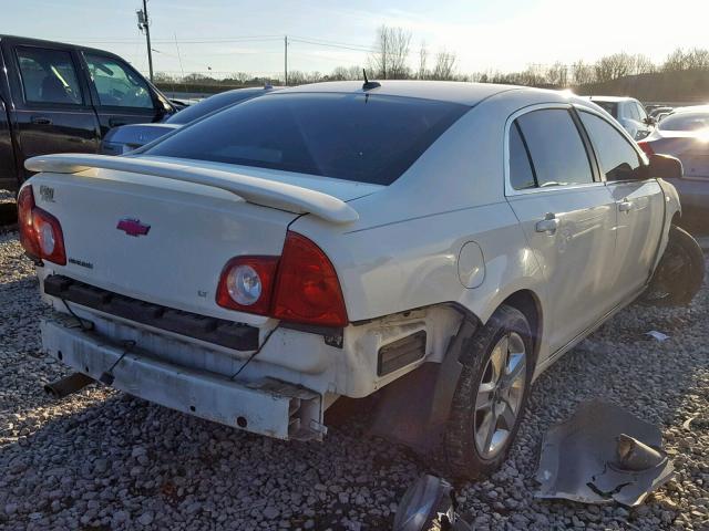 1G1ZH57B484198213 - 2008 CHEVROLET MALIBU 1LT WHITE photo 4