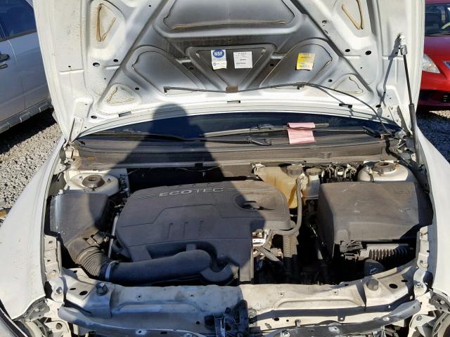 1G1ZH57B484198213 - 2008 CHEVROLET MALIBU 1LT WHITE photo 7