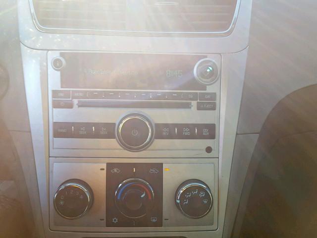 1G1ZH57B484198213 - 2008 CHEVROLET MALIBU 1LT WHITE photo 9