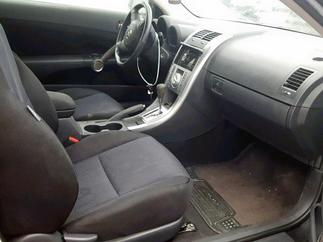 JTKDE167480255560 - 2008 TOYOTA SCION TC შავი ფოტო 5