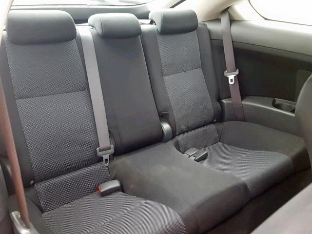 JTKDE167480255560 - 2008 TOYOTA SCION TC შავი ფოტო 6