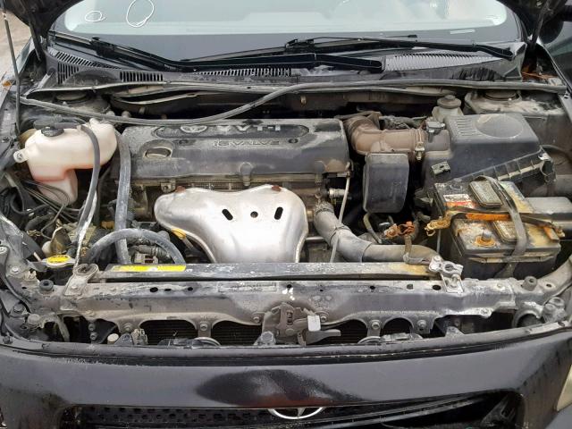 JTKDE167480255560 - 2008 TOYOTA SCION TC შავი ფოტო 7