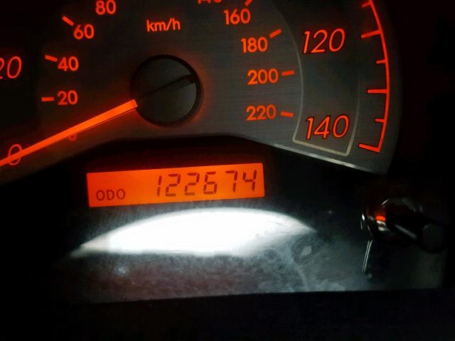 JTKDE167480255560 - 2008 TOYOTA SCION TC შავი ფოტო 8