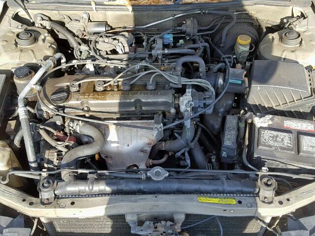 1N4DL01D1YC238689 - 2000 NISSAN ALTIMA XE GOLD photo 7