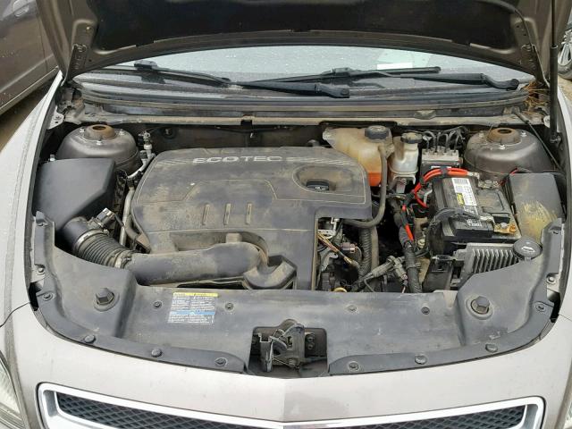 1G1ZB5EB9AF103854 - 2010 CHEVROLET MALIBU LS BROWN photo 7