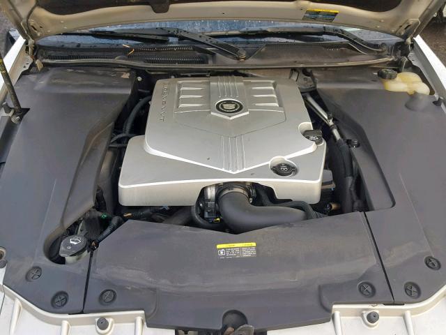 1G6DW677560216007 - 2006 CADILLAC STS SILVER photo 7