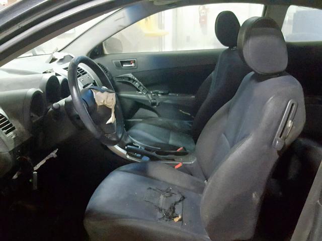 JTKDE177750031001 - 2005 TOYOTA SCION TC BLACK photo 5