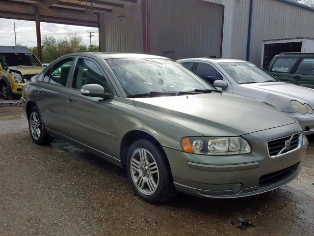 YV1RS592172634476 - 2007 VOLVO S60 2.5T GREEN photo 1