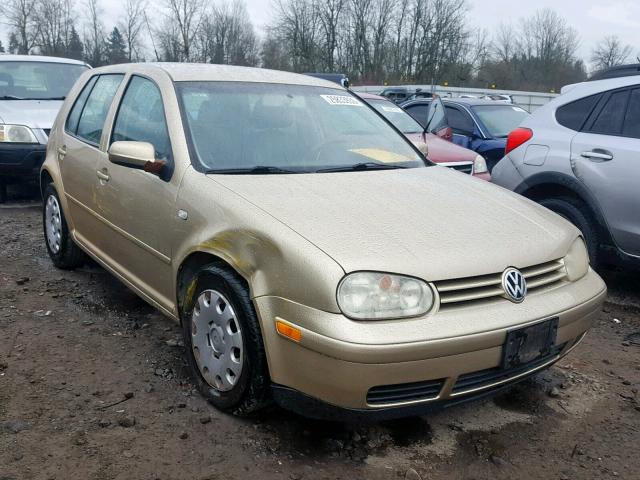 9BWFL61J844003437 - 2004 VOLKSWAGEN GOLF GL GOLD photo 1