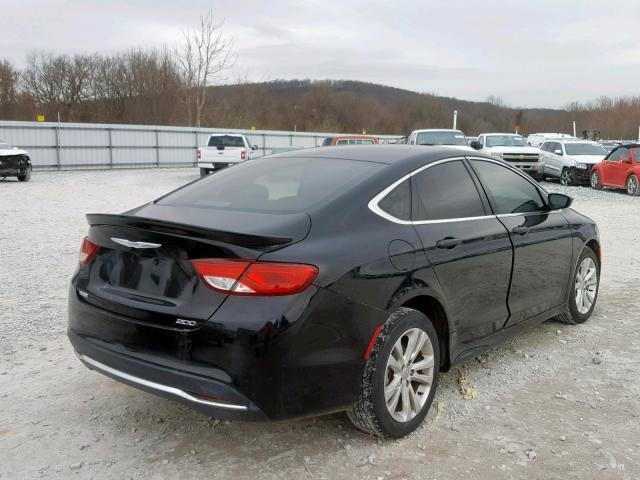 1C3CCCAB3GN112069 - 2016 CHRYSLER 200 LIMITE BLACK photo 4