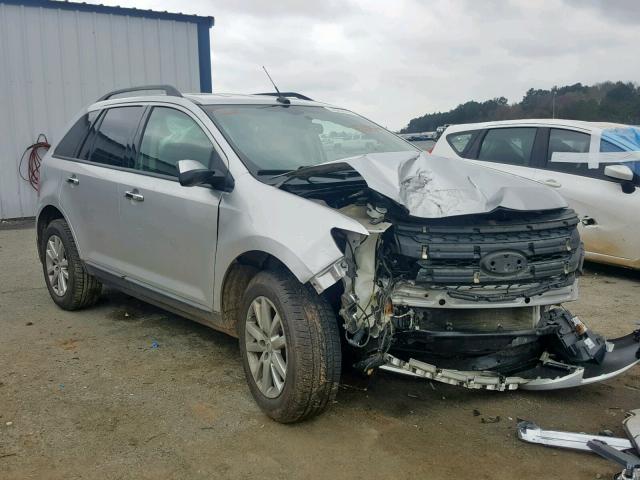 2FMDK3JC5BBB38426 - 2011 FORD EDGE SEL SILVER photo 1