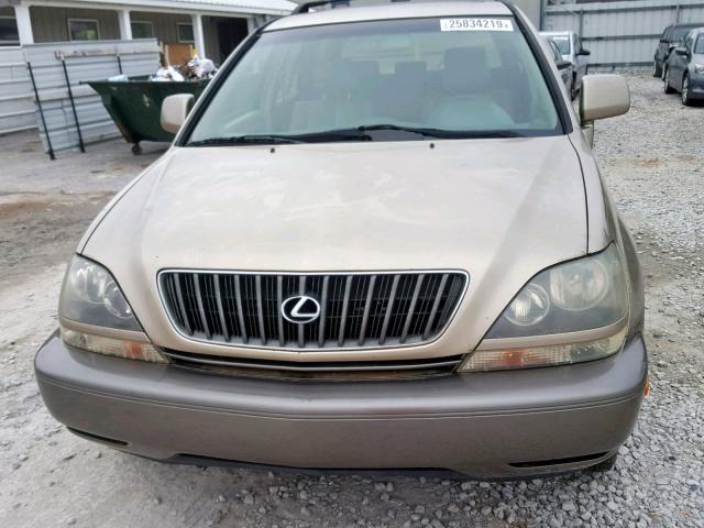 JT6HF10U1Y0118748 - 2000 LEXUS RX 300 GOLD photo 9