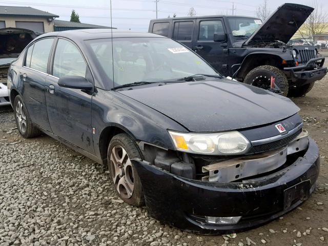 1G8AL54F94Z121256 - 2004 SATURN ION LEVEL BLACK photo 1