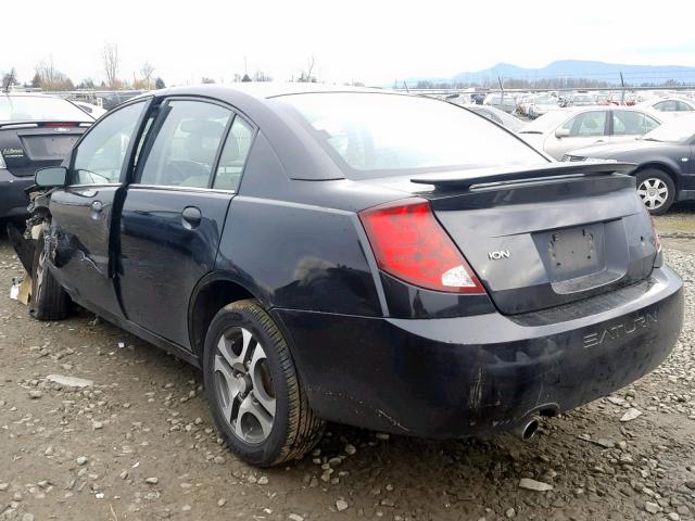 1G8AL54F94Z121256 - 2004 SATURN ION LEVEL BLACK photo 3