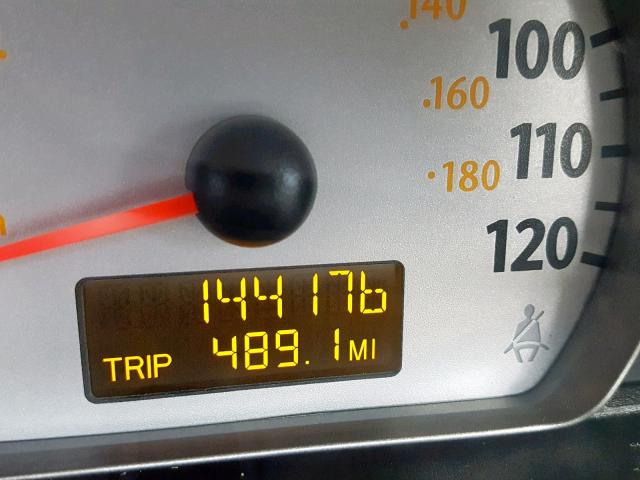 1G8AL54F94Z121256 - 2004 SATURN ION LEVEL BLACK photo 8