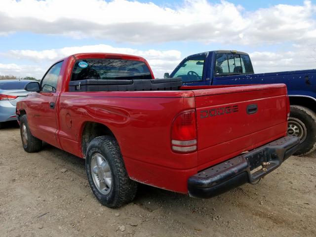 1B7FL26XXVS216287 - 1997 DODGE DAKOTA  photo 3