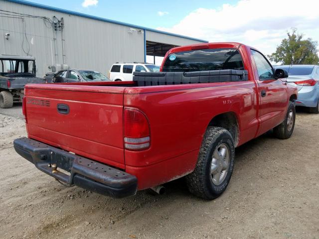 1B7FL26XXVS216287 - 1997 DODGE DAKOTA  photo 4