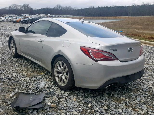 KMHHT6KD1DU096471 - 2013 HYUNDAI GENESIS CO WHITE photo 3