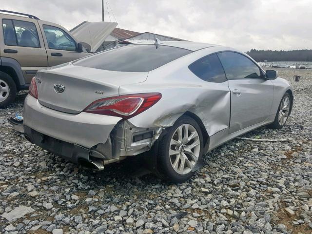 KMHHT6KD1DU096471 - 2013 HYUNDAI GENESIS CO WHITE photo 4