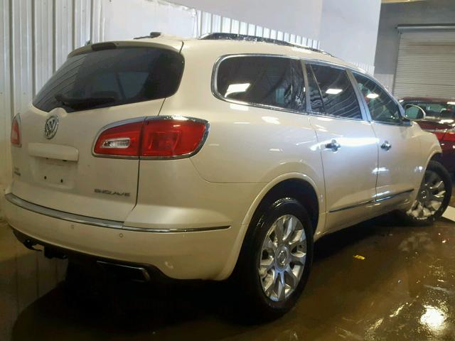 5GAKRCKD3DJ208309 - 2013 BUICK ENCLAVE WHITE photo 4