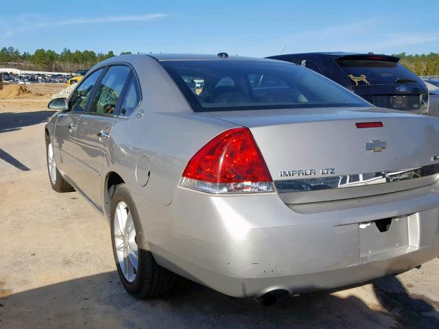 2G1WU583381234779 - 2008 CHEVROLET IMPALA LTZ SILVER photo 3