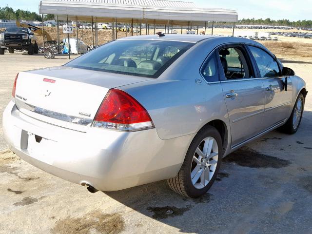 2G1WU583381234779 - 2008 CHEVROLET IMPALA LTZ SILVER photo 4