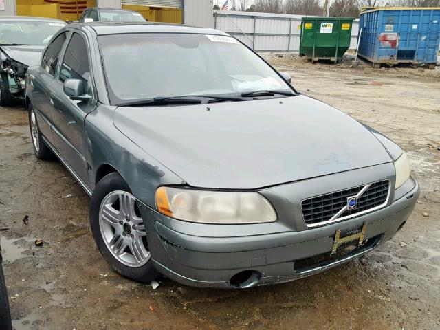 YV1RS592952472450 - 2005 VOLVO S60 2.5T GREEN photo 1