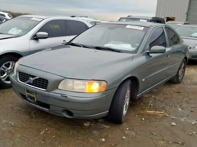 YV1RS592952472450 - 2005 VOLVO S60 2.5T GREEN photo 2