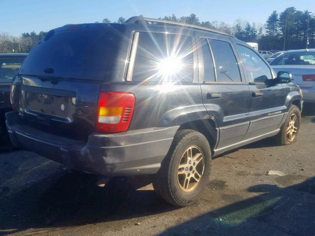 1J4GW48S33C533001 - 2003 JEEP GRAND CHER GRAY photo 4