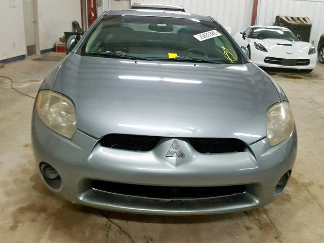 4A3AK24F27E008510 - 2007 MITSUBISHI ECLIPSE GS BLUE photo 9