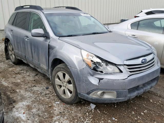 4S4BRJLC0B2380471 - 2011 SUBARU OUTBACK 3. SILVER photo 1