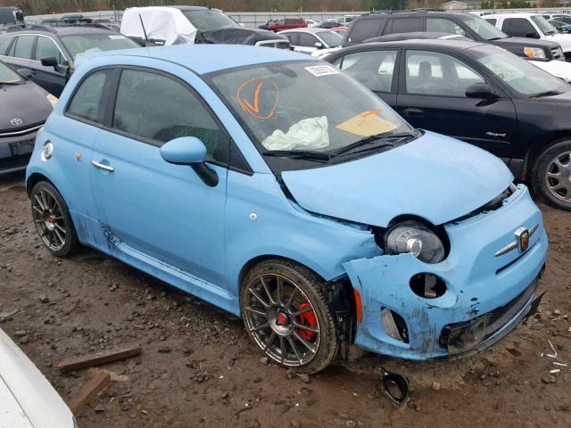 3C3CFFFH4HT542734 - 2017 FIAT 500 ABARTH BLUE photo 1